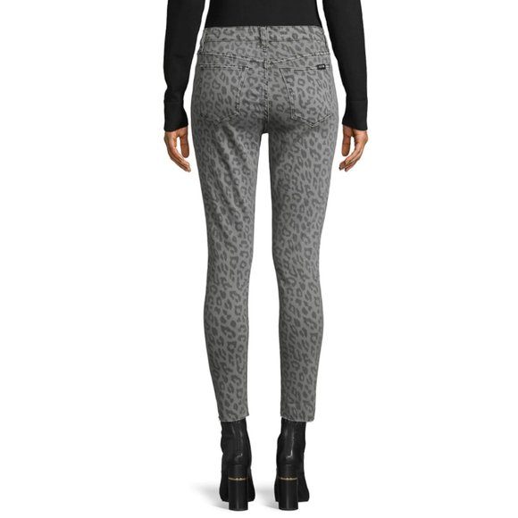 Joe's Leopard Print High Rise Skinny Jeans | 27 - Picture 2 of 12